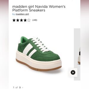 Steve Madden sneakers, size 8